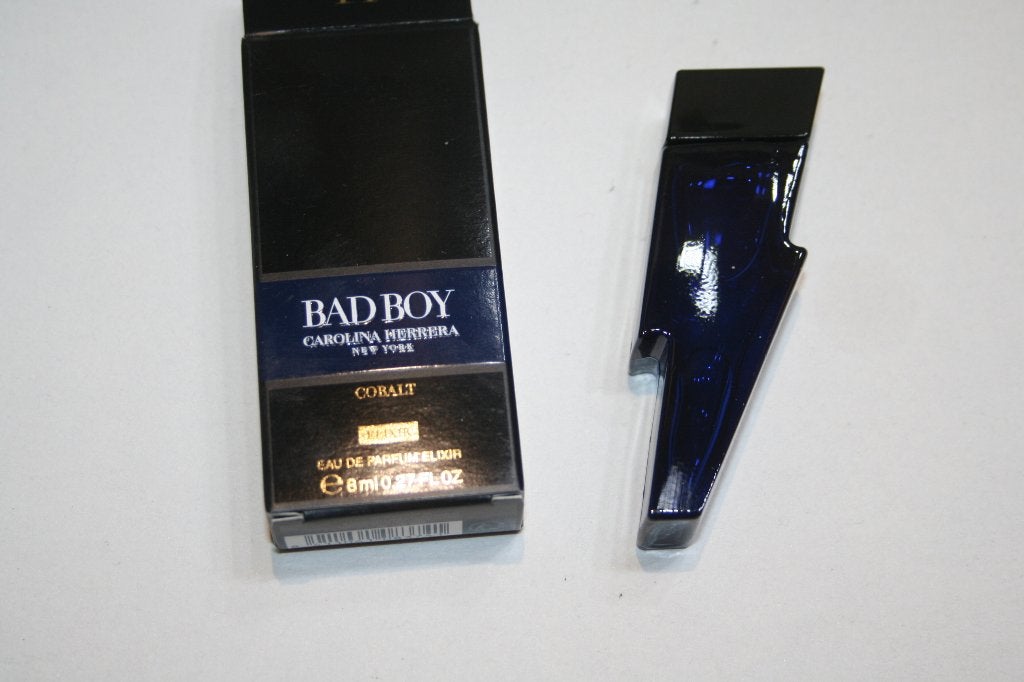 Carolina Herrera Bad Boy Cobalt Elixir 8 ml EdP nieuw & OVP, Verzenden, Nieuw, Miniatuur, Gevuld