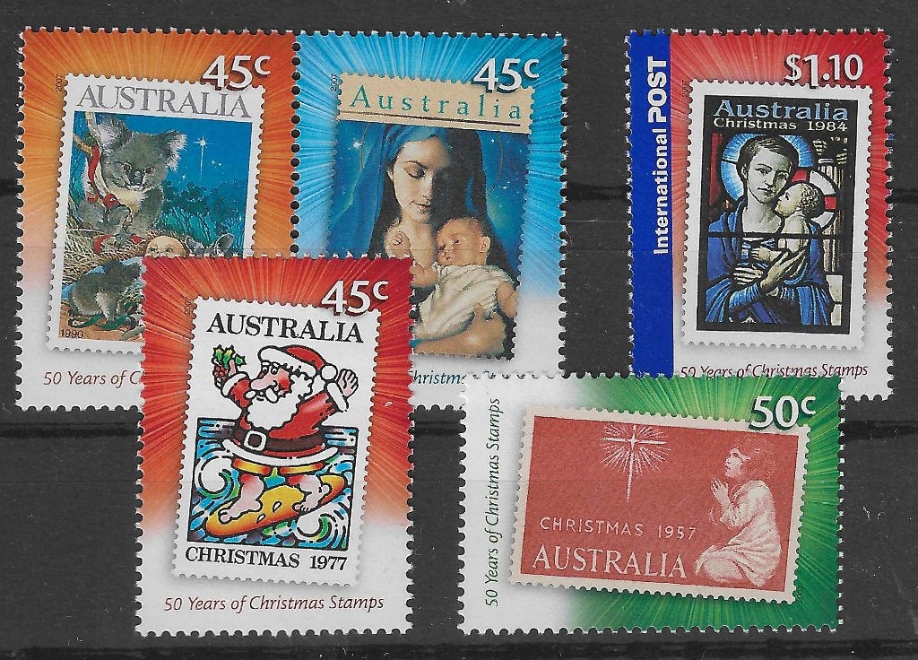 AUSTRALIE 2007, mi Christmas postfris, Ophalen of Verzenden, Postfris