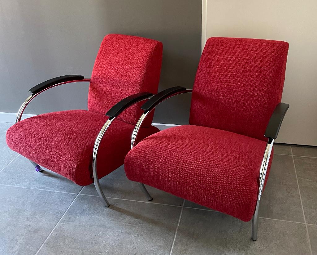 Gelderland fauteuil 5470 design Jan des Bouvrie als nieuw, Ophalen, 75 tot 100 cm, Zo goed als nieuw, Stof