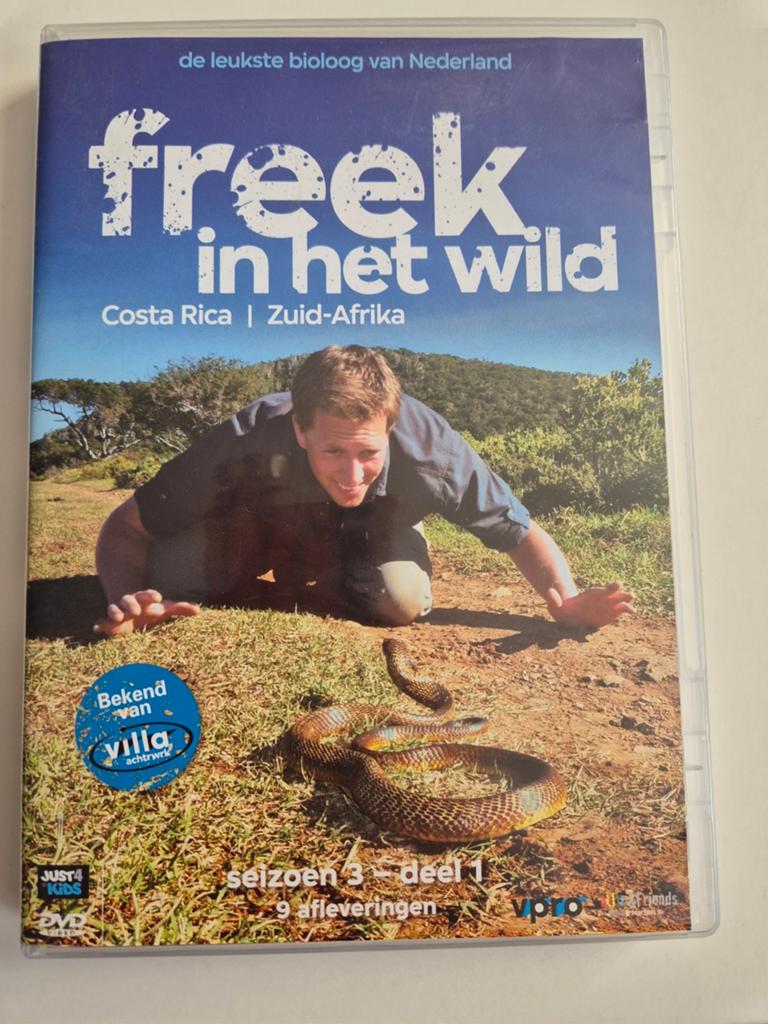 Freek in het Wild - Seizoen 3 Deel 1 (DVD), Cd's en Dvd's, Dvd's | Kinderen en Jeugd, Alle leeftijden, Ophalen of Verzenden, Gebruikt