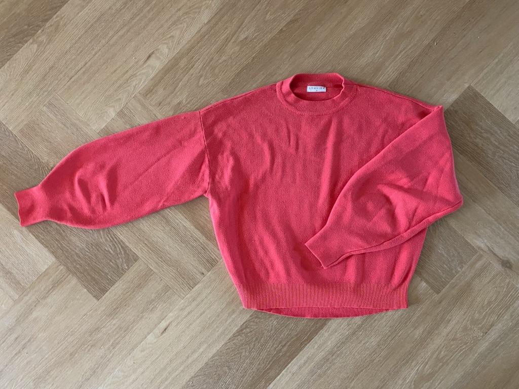 Z.g.a.n. Sweater / trui van Loavies, koraal / rood, XS, Ophalen of Verzenden, Maat 34 (XS) of kleiner, Rood, Loavies