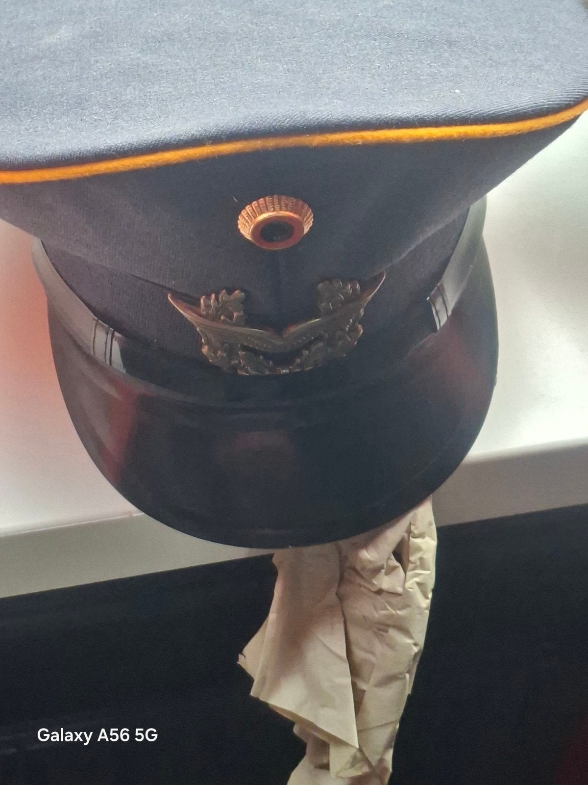 Duitse vliegeniers pet uit 1987 - Albert Kempf K.G., Ophalen of Verzenden, Luchtmacht, Duitsland, Helm of Baret