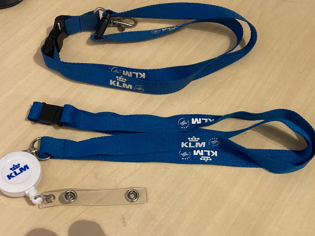 KLM Lanyards, Ophalen of Verzenden, Zo goed als nieuw, Overige typen