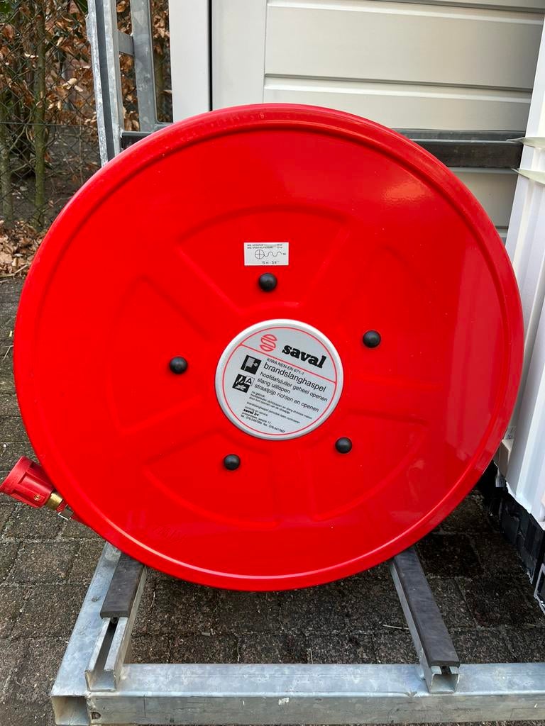 Twee nieuwe rollen brandhaspels, Huis en Inrichting, Brandblussers en Brandkasten, Ophalen, Nieuw