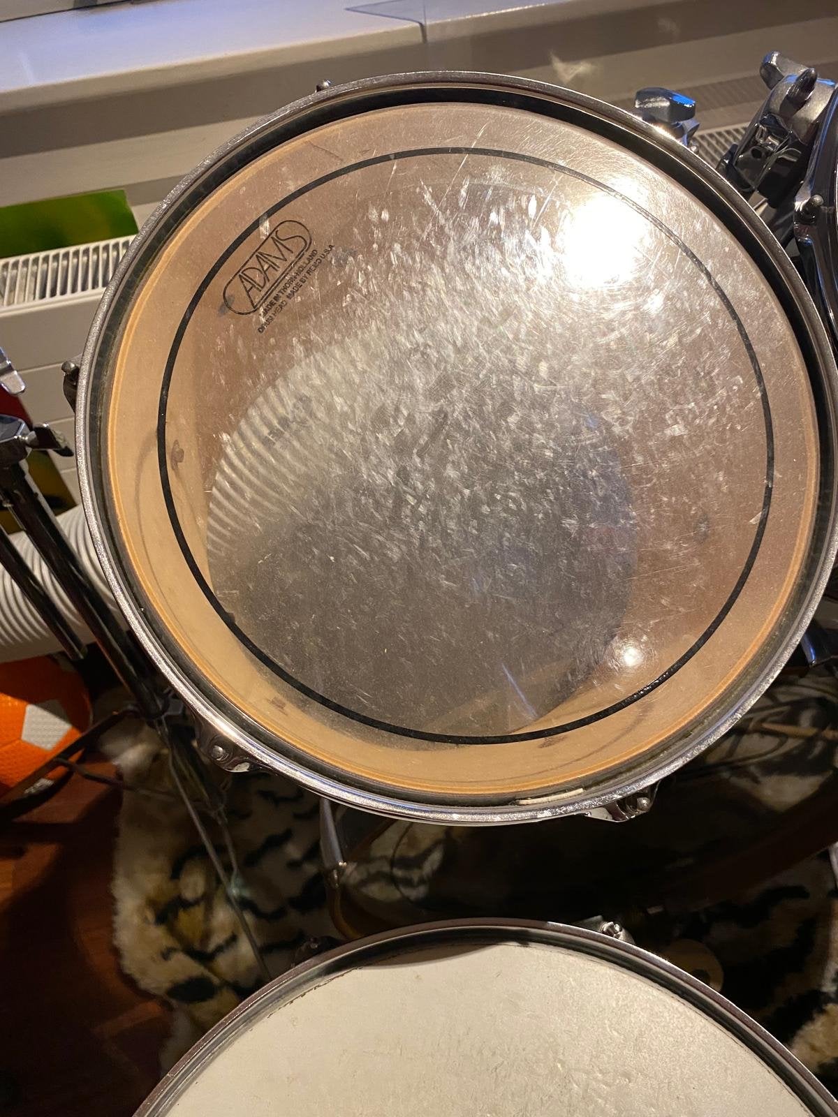 Premier drumstel met Adams en Meinl bekkens, Muziek en Instrumenten, Ophalen, Gebruikt, Premier