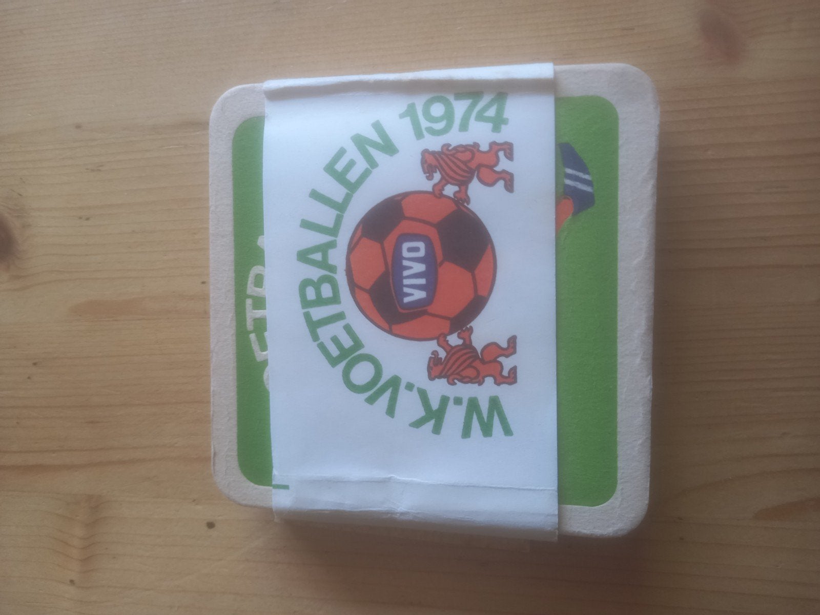Compleet Setje bierviltjes wk voetbal 1974  uitgave vivo, Ophalen of Verzenden, Zo goed als nieuw, Overige binnenlandse clubs