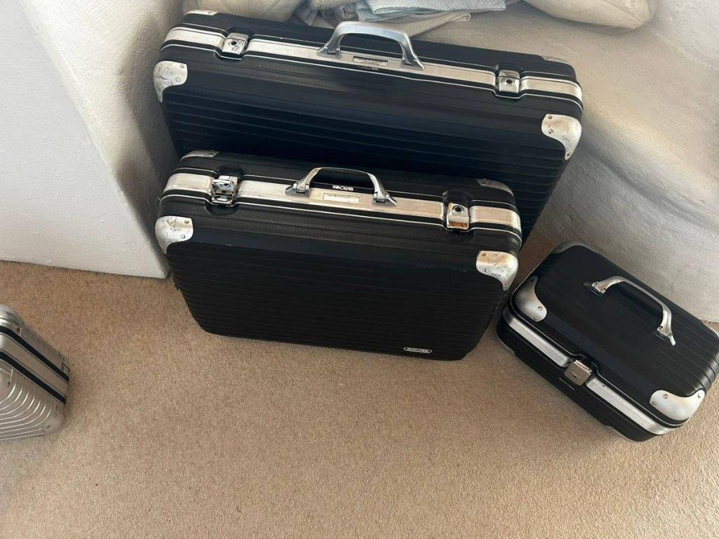 Vintage Rimowa set, Sieraden, Tassen en Uiterlijk, Koffers, Ophalen of Verzenden, Zo goed als nieuw, Metaal