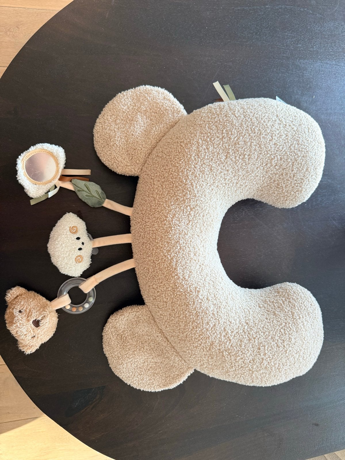 Mamaloes buiktrainer - tummytime - beer, Ophalen, Zo goed als nieuw, Overige typen