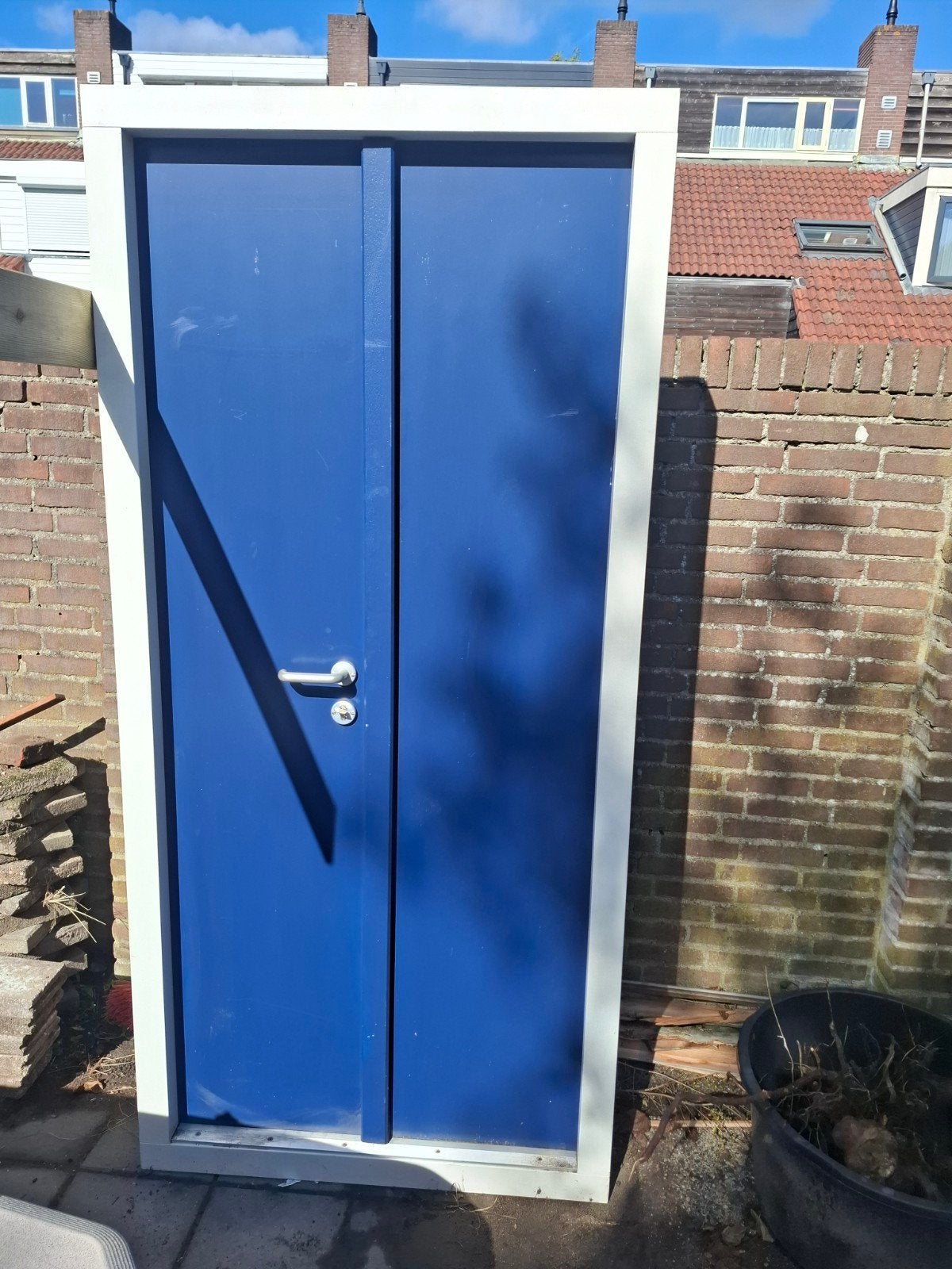 Dubbele deuren hardhout, Deurkozijn, Nieuw, 150 tot 225 cm, Hout