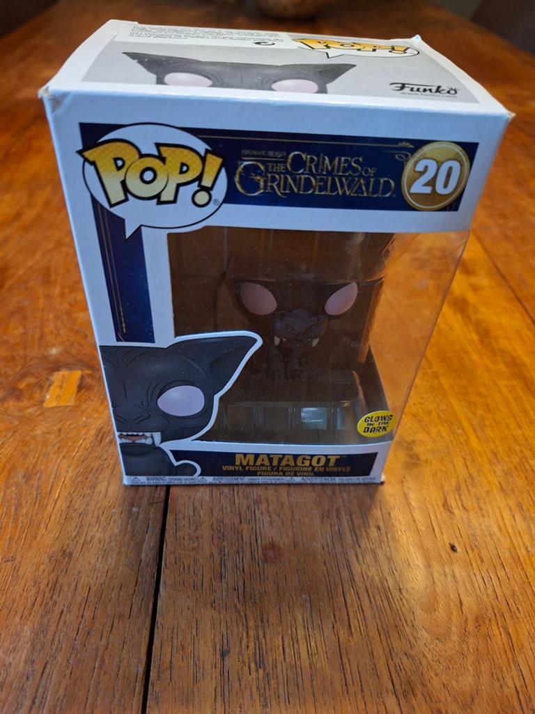 Funkopop nr 20 Matagot uit Fantastic beasts glow in the dark, Ophalen of Verzenden