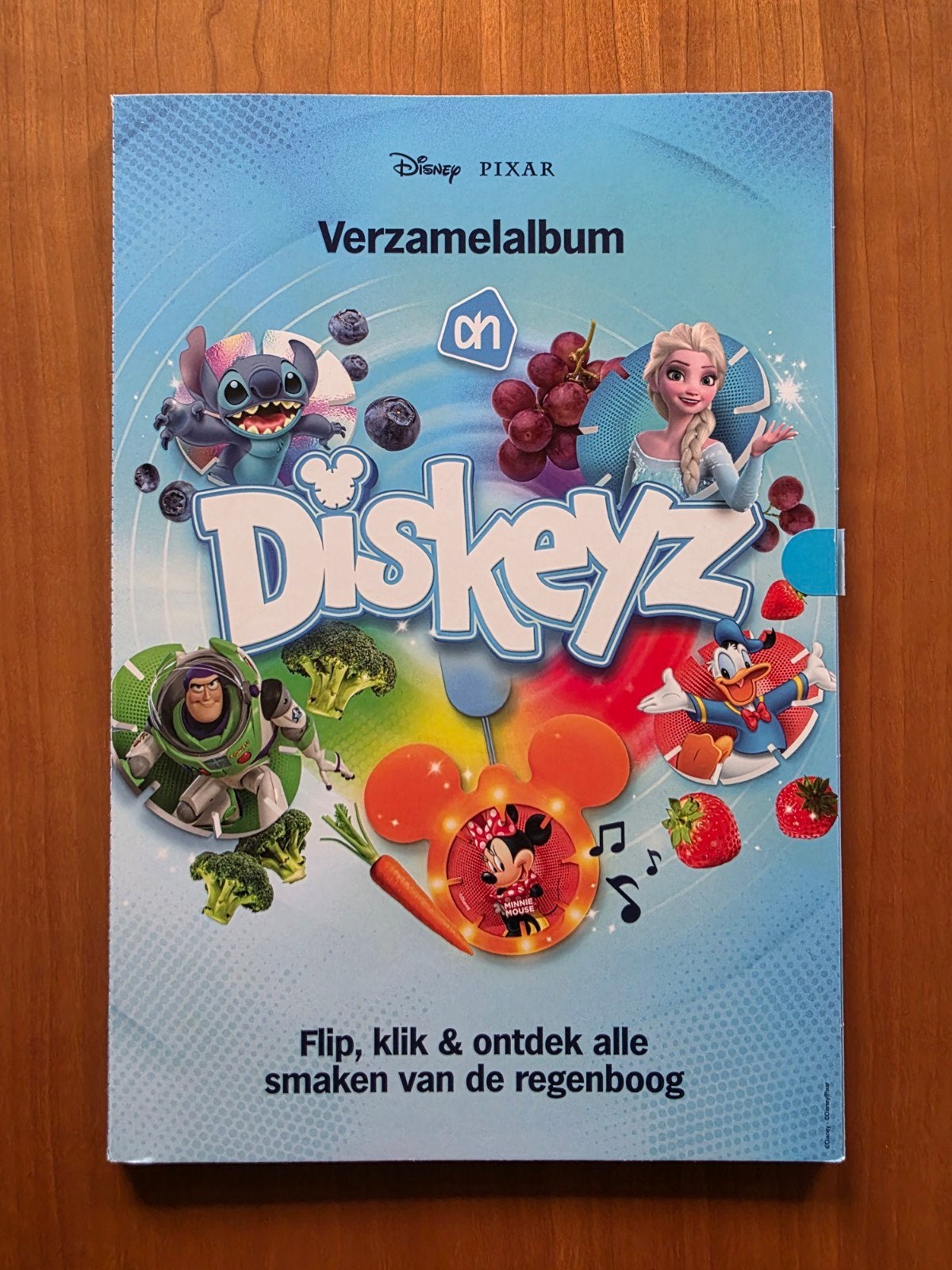 AH / Albert Heijn Pixar Disney Diskeyz verzamelalbum, Albert Heijn, Ophalen of Verzenden