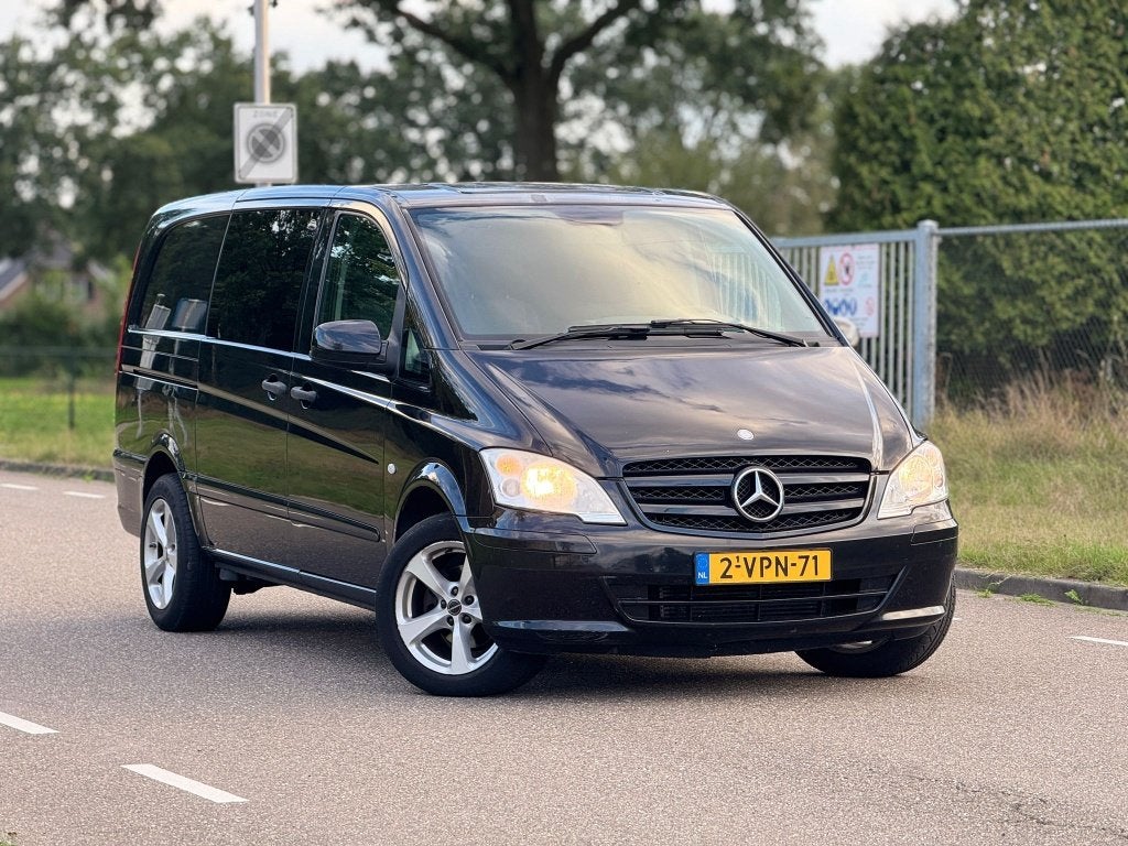 Mercedes-Benz Vito GB 110 CDI 95pk 320/2500 2011, Auto's, 13 km/l, Euro 5, Zwart, Zwart
