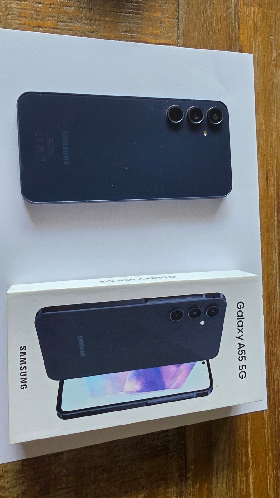Samsung A55 5G Awesome Navy 8GB RAM 256GB Opslag, Telecommunicatie, Mobiele telefoons | Samsung, Overige kleuren, Ophalen of Verzenden