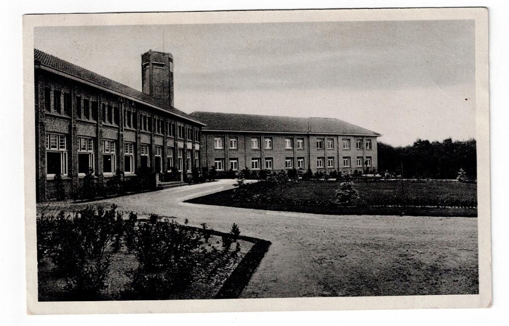 Bergen (N.H.) 1934. Sint Petrus Canisius Retraitenhuis., Ophalen of Verzenden, 1920 tot 1940, Gelopen, Noord-Holland