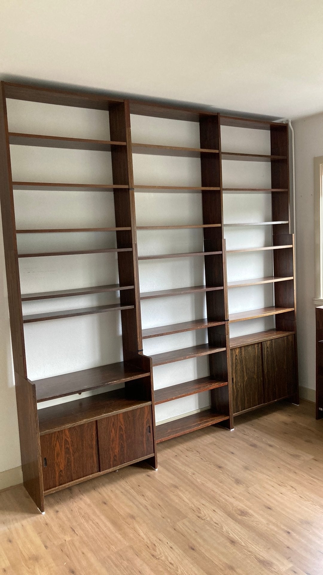 Deco boekenkast wandmeubel, Ophalen, Gebruikt, 25 tot 50 cm, 200 cm of meer