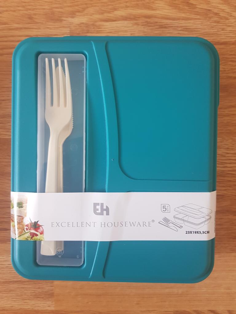Lunchbox Excellent Houseware - 2 stuks ***nieuw***, Ophalen of Verzenden, Nieuw, Overige typen
