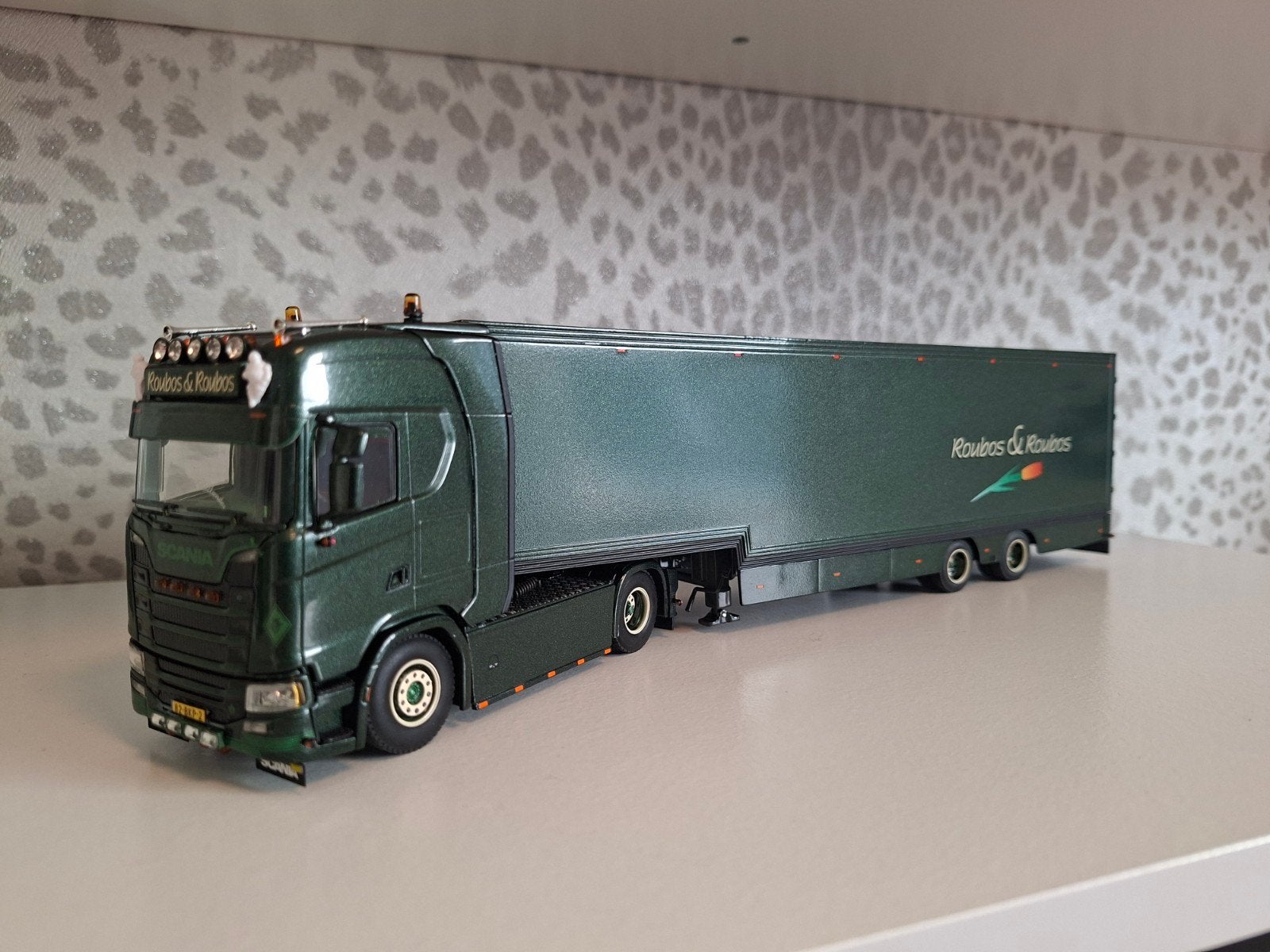 WSI, Scania CS Combinatie Roubos&Roubos, Ophalen of Verzenden, Zo goed als nieuw, Bus of Vrachtwagen, Wsi