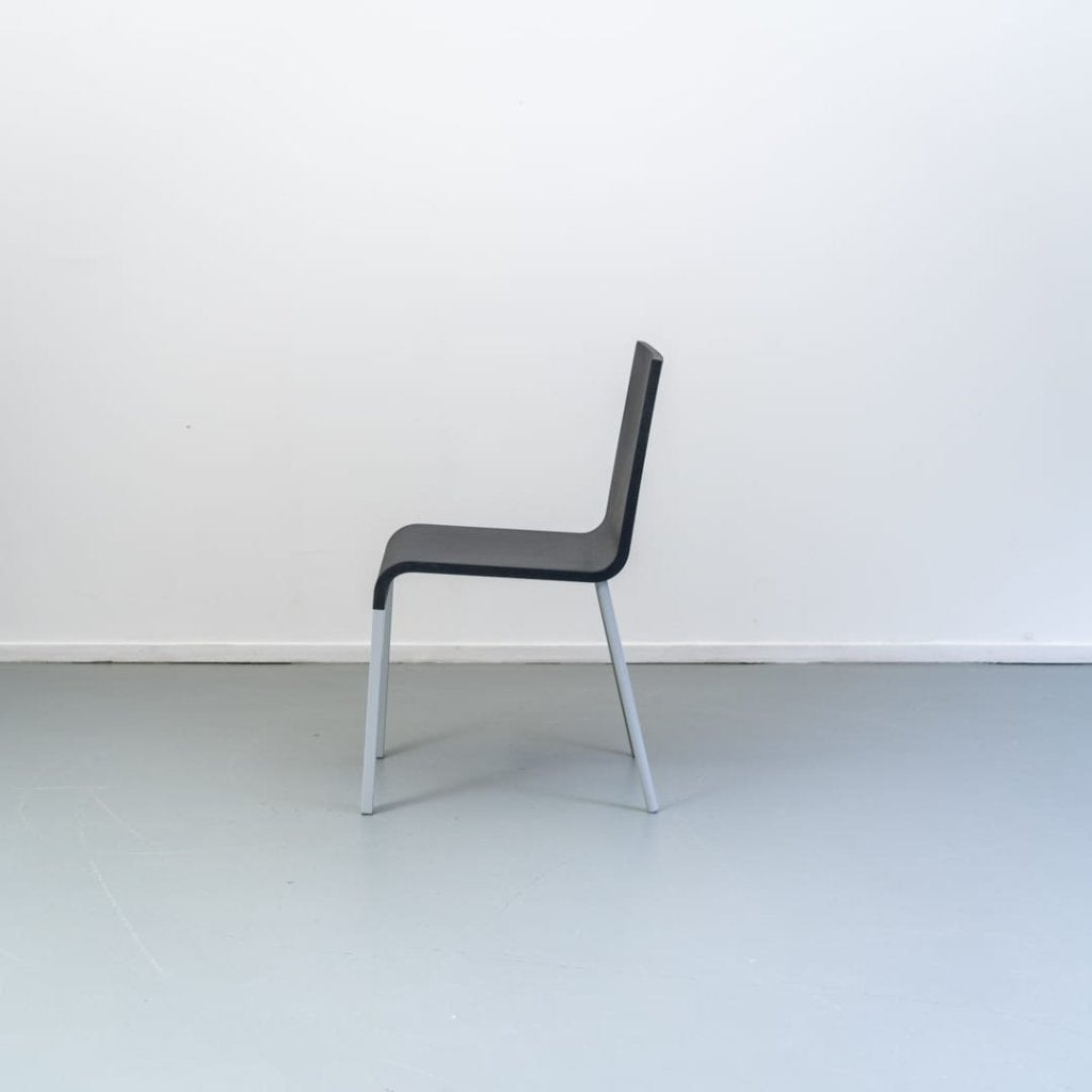Vitra .03 Stoel Zwart Kunststof (Niet Stapelbaar) - Gepoeder, Niet ingevuld, Zo goed als nieuw, Niet ingevuld, Niet ingevuld
