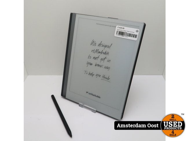 Remarkable 2 Paper Tablet met Type Folio Keyboard Cover, Remarkable, Zo goed als nieuw, Support@remarkable.com, ReMarkable AS,
Fridtjof Nansens vei 12,
0369 Oslo,
Norway