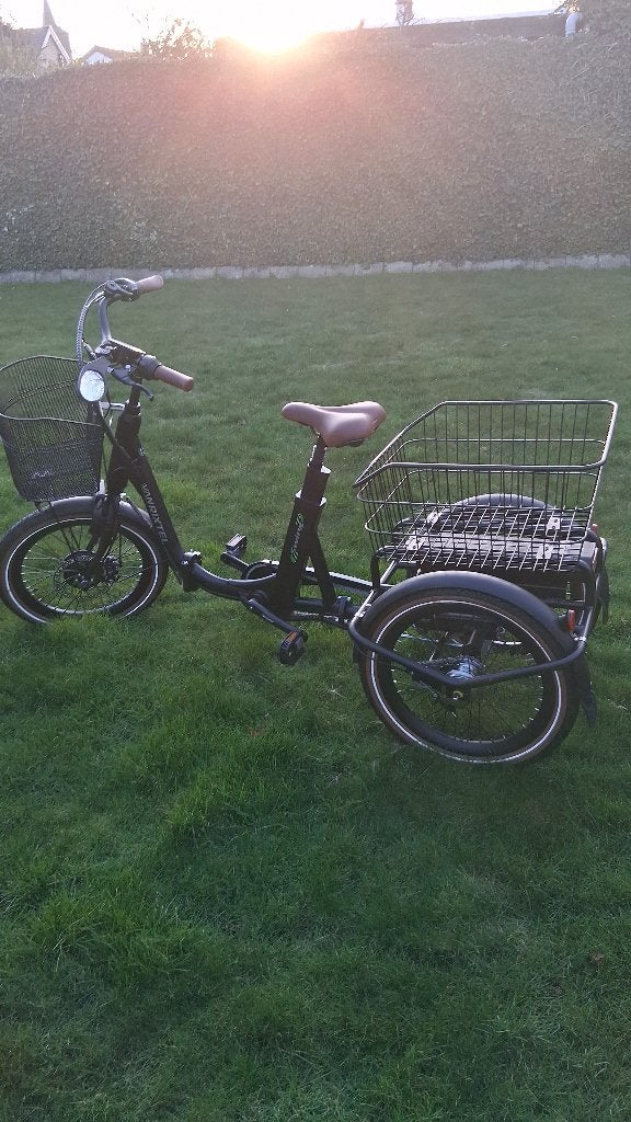 Van Rixtel Swing Compact Fold elektrische driewieler, Fietsen en Brommers, Fietsen | Driewielers, Ophalen, Nieuw, Trommelrem, Van rixtel