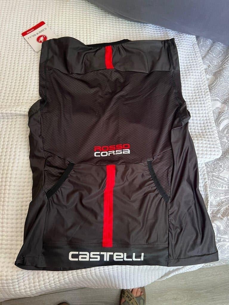 Castelli Thriathlon Tri Free 2 set shirt en short labels XXL, Castelli, Zo goed als nieuw, Bovenkleding, Heren