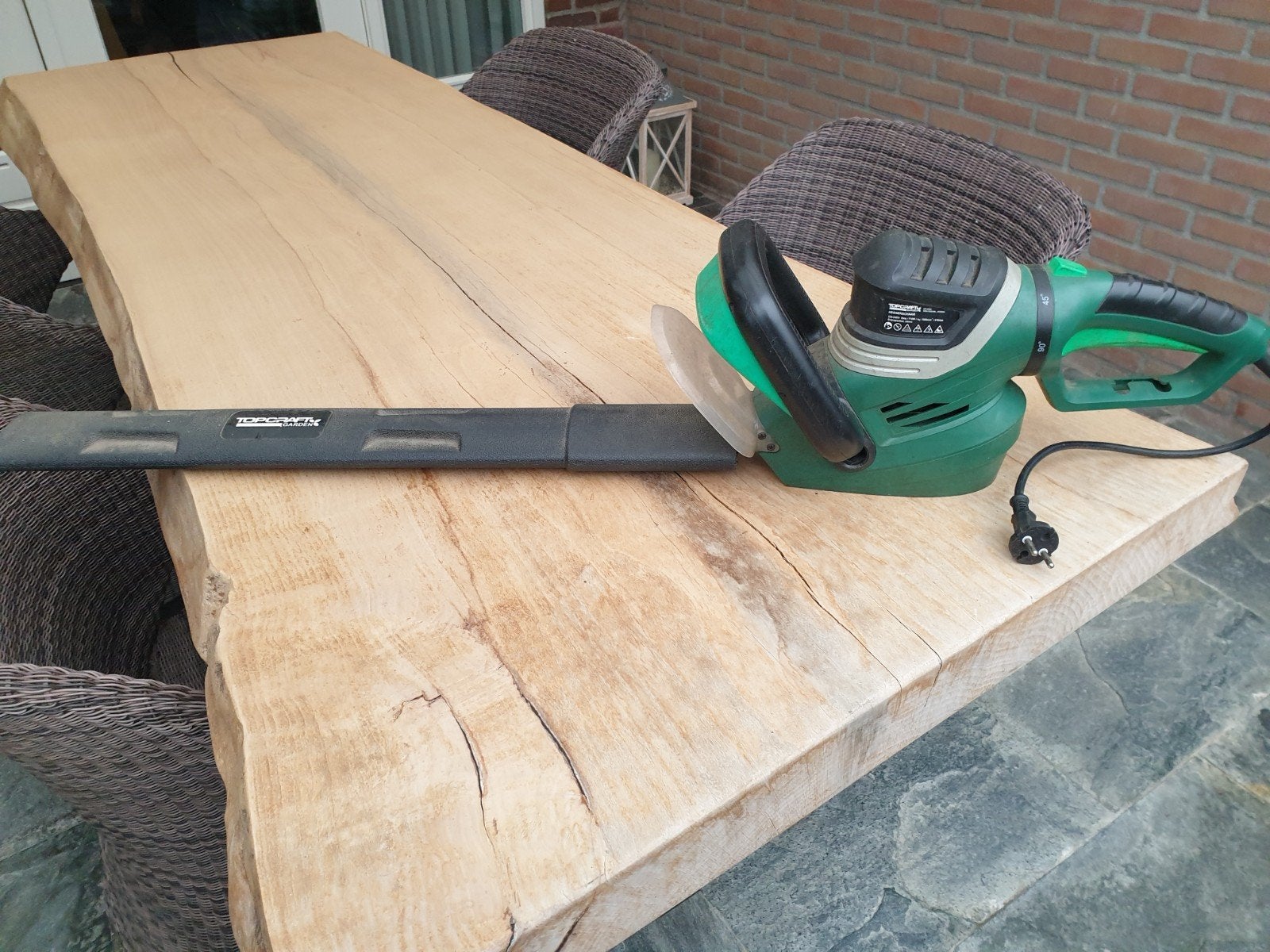 Heggeschaar elec, Ophalen, Elektrisch