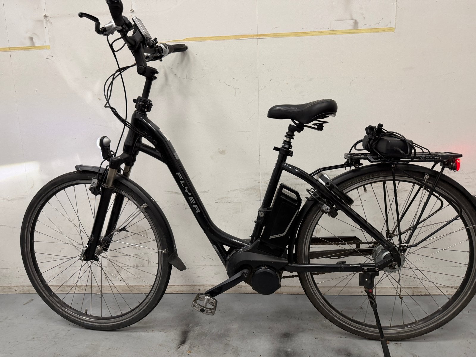 Flyer elektrische fiets - motor defect, Fietsen en Brommers, Fietsonderdelen, Ophalen, Gebruikt, Elektrische fiets, Motor
