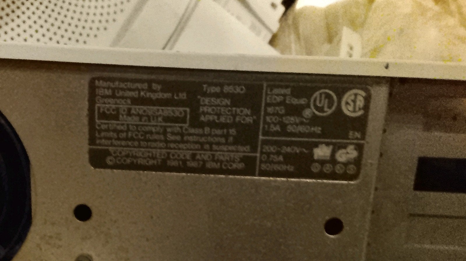 Vintage IBM 8530 Computer - Type 8530, Ophalen of Verzenden, Greenock, U.K., IBM United Kingdom Ltd., Onbekend@ibm.com