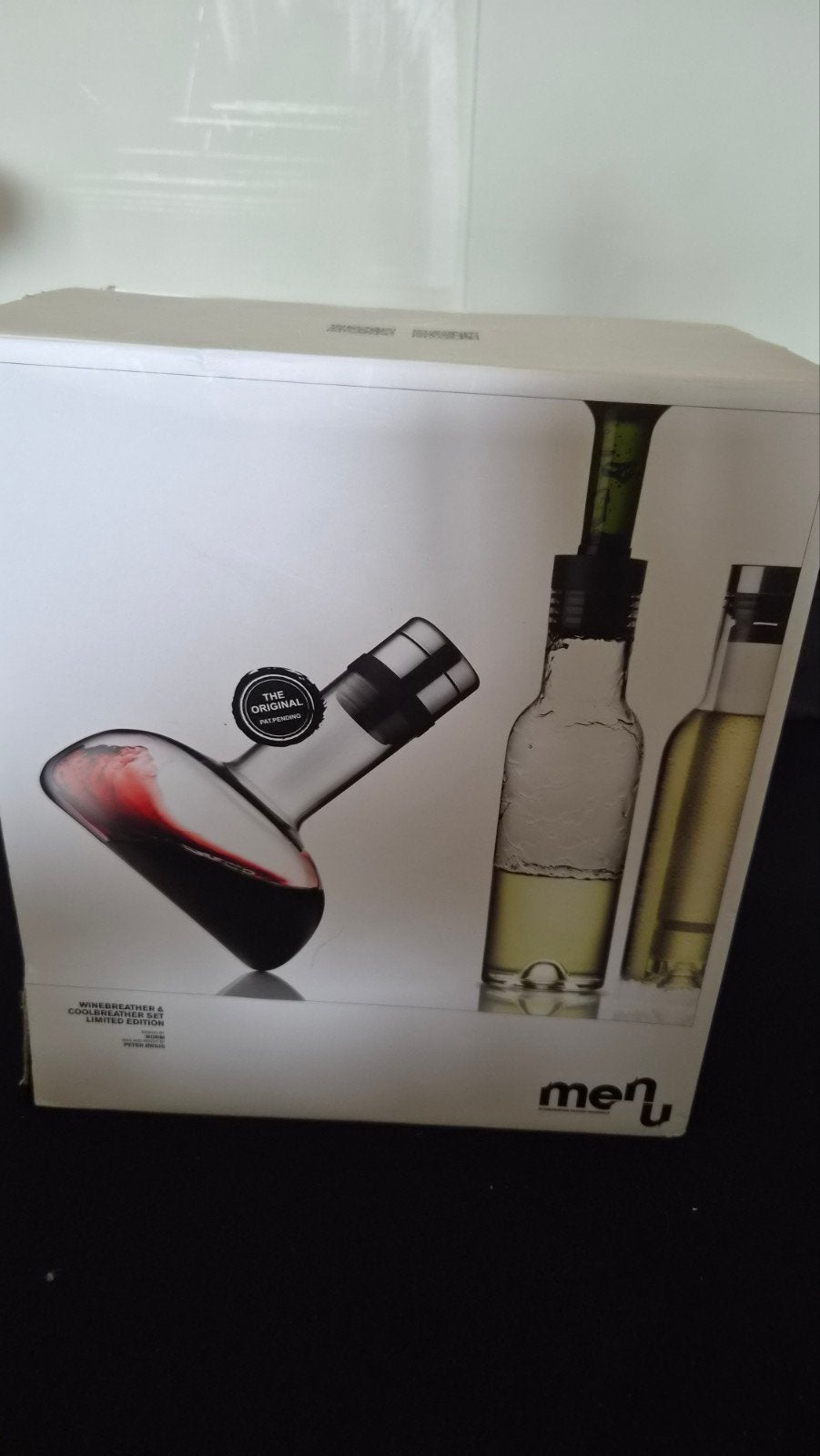 Menu New Norm Decanteerkaraf + Koelende Karaf, Ophalen, Nieuw