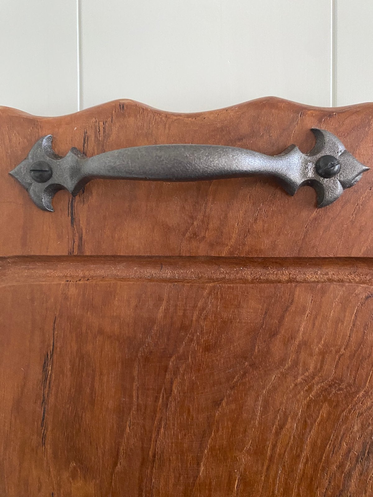 Vintage teakhouten serveerplank!, Ophalen of Verzenden