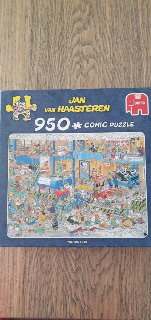 Jan van Haasteren - The Big Leak - 950 stukjes, Ophalen of Verzenden, 500 t/m 1500 stukjes, Gebruikt, Legpuzzel