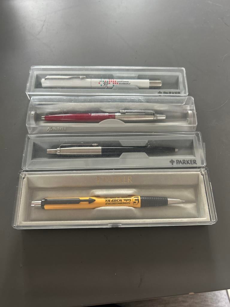 Parker pennen, Ophalen, Nieuw