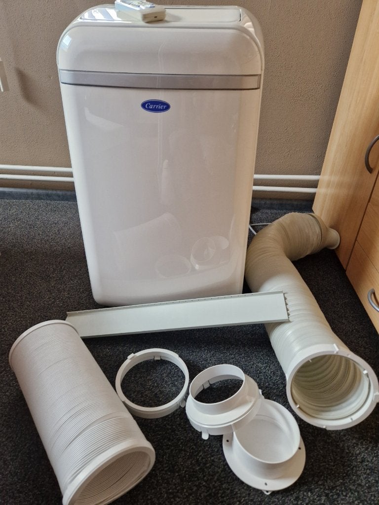 airco carrier, Witgoed en Apparatuur, Airco's, Ophalen, Gebruikt, Timer, Minder dan 60 m³
