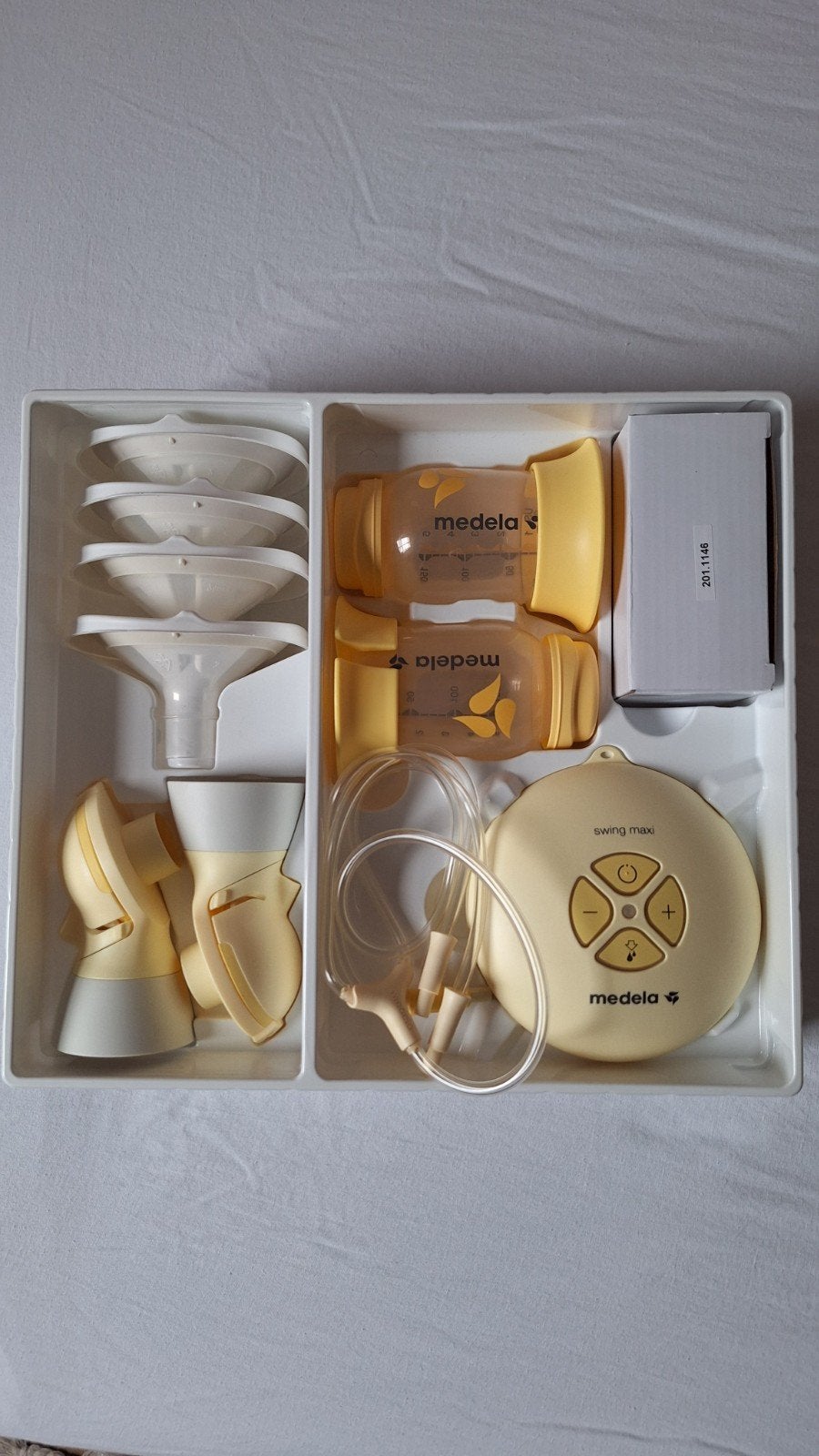 Medela Swing Maxi Dubbele Borstkolf met Accessoires, Ophalen, BPA-vrij, Medela, Borstkolf