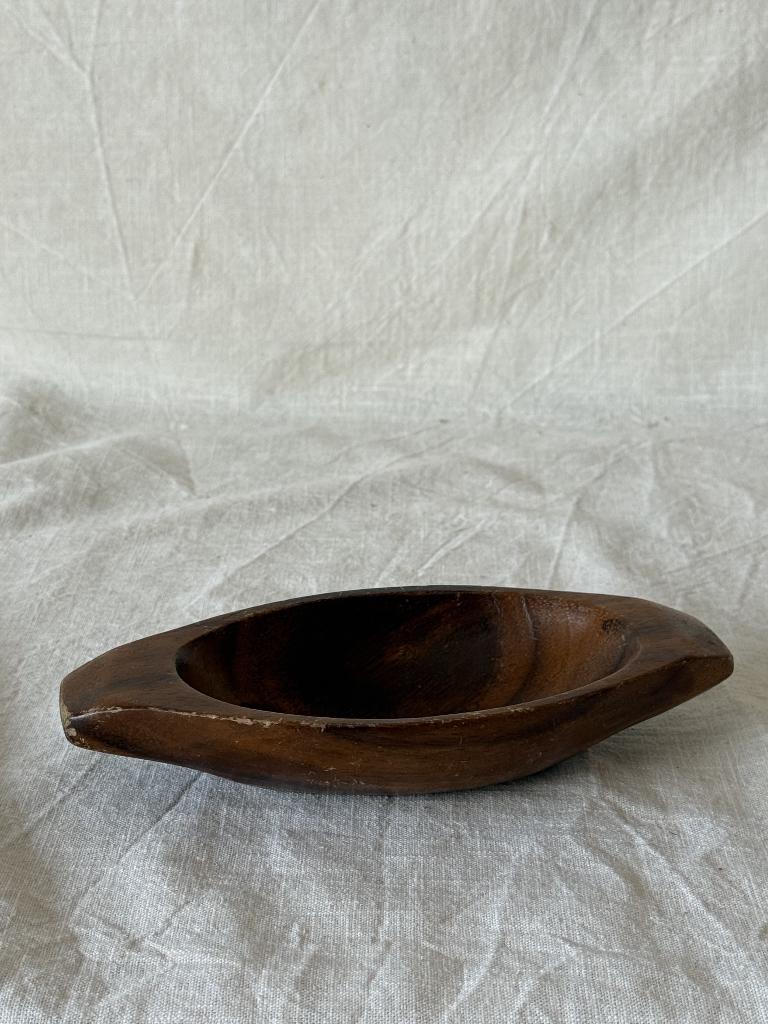 Vintage Handgesneden schaaltje, Antiek en Kunst, Ophalen of Verzenden