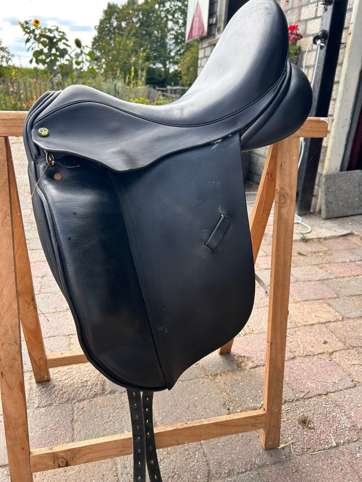 Ideal Suzannah 17 inch MW zwart, Dieren en Toebehoren, Ophalen, Gebruikt, Dressuur