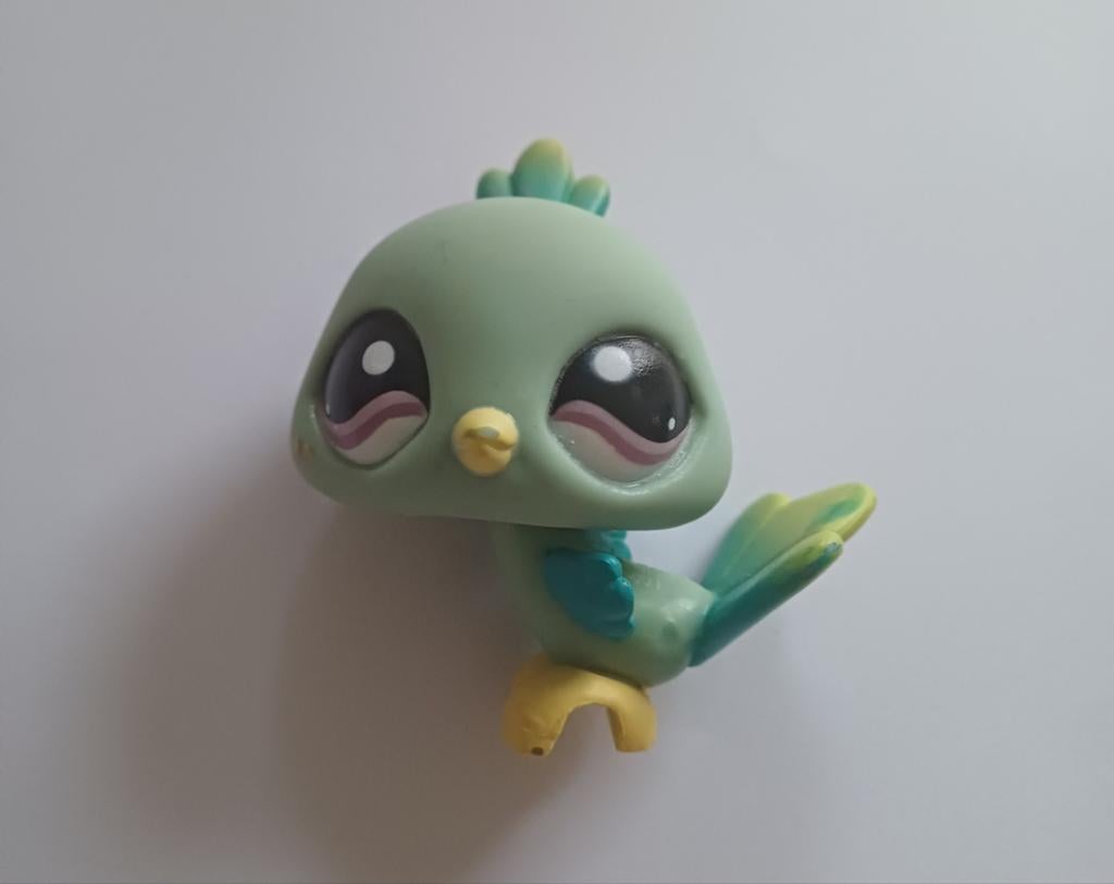 Littlest Pet Shop Pauw #985 Hasbro - LPS, Verzamelen, Poppetjes en Figuurtjes, Gebruikt, Ophalen of Verzenden