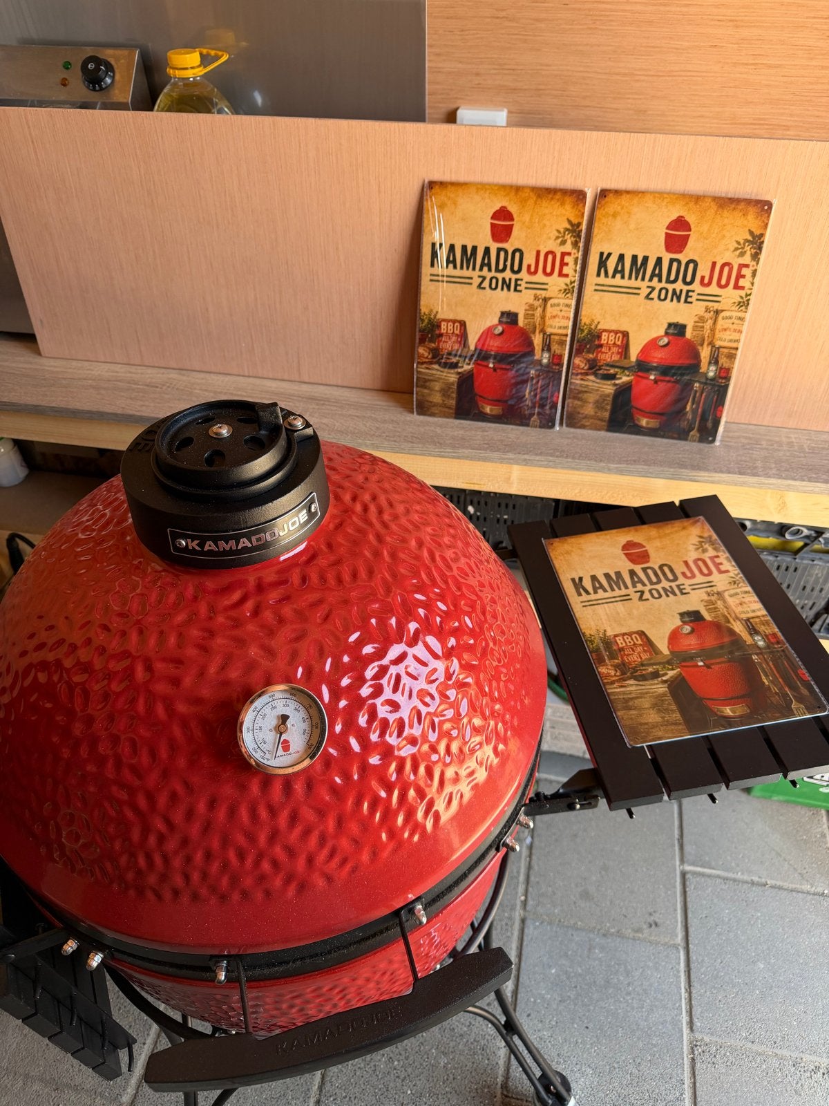 Kamado Joe BBQ Zone metalen borden, Verzenden, Nieuw