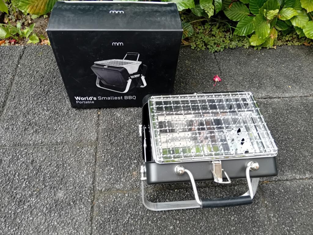 Mikamax - draagbare mini BBQ - NIEUW, Tuin en Terras, Houtskoolbarbecues, Ophalen of Verzenden, Nieuw, Mikamax