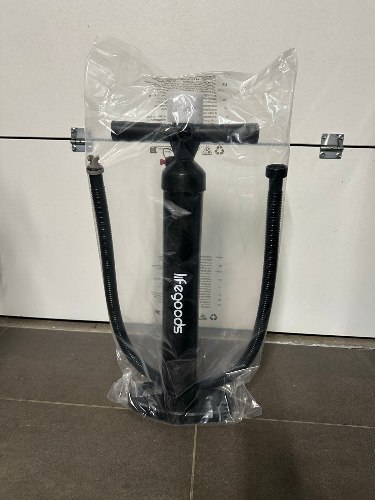 Life Goods SUP pomp - Dual hoge druk - Nieuw in plastic, Ophalen of Verzenden, Nieuw, SUP-accessoire