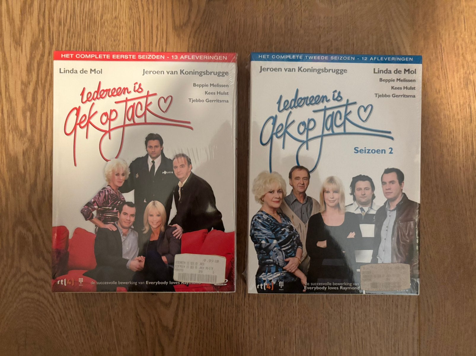 Iedereen Is Gek Op Jack seizoen 1 en 2 DVD’s (nieuw in seal), Alle leeftijden, Ophalen of Verzenden, Komedie, Nieuw in verpakking