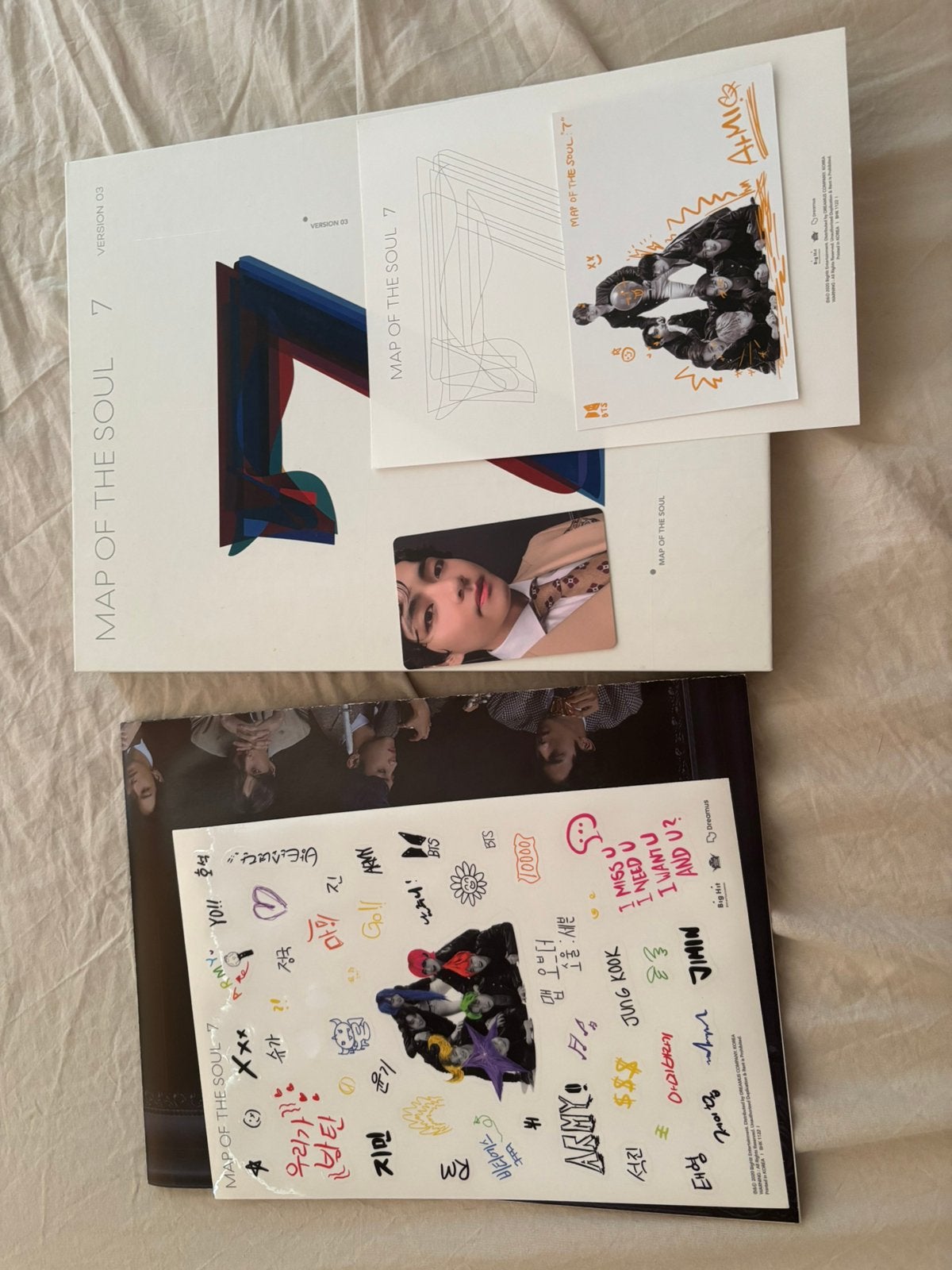 BTS/kpop albums + knuffels, Verzenden, Zo goed als nieuw, Album