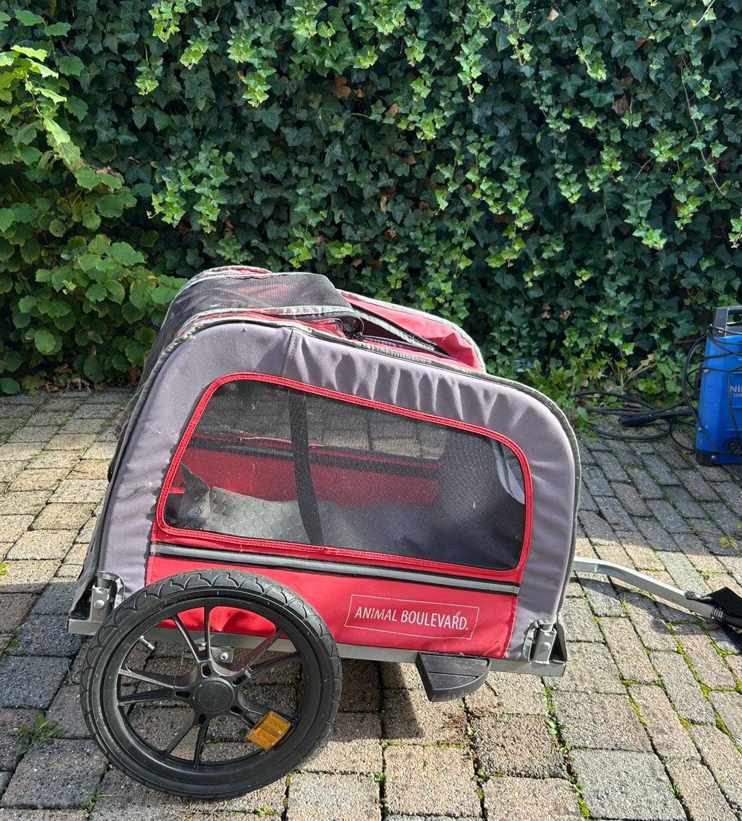 Hondenfietskar, Dieren en Toebehoren, Ophalen, Gebruikt