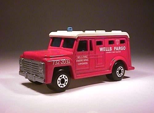 Armored truck van Matchbox., Ophalen of Verzenden, Gebruikt, Bus of Vrachtwagen