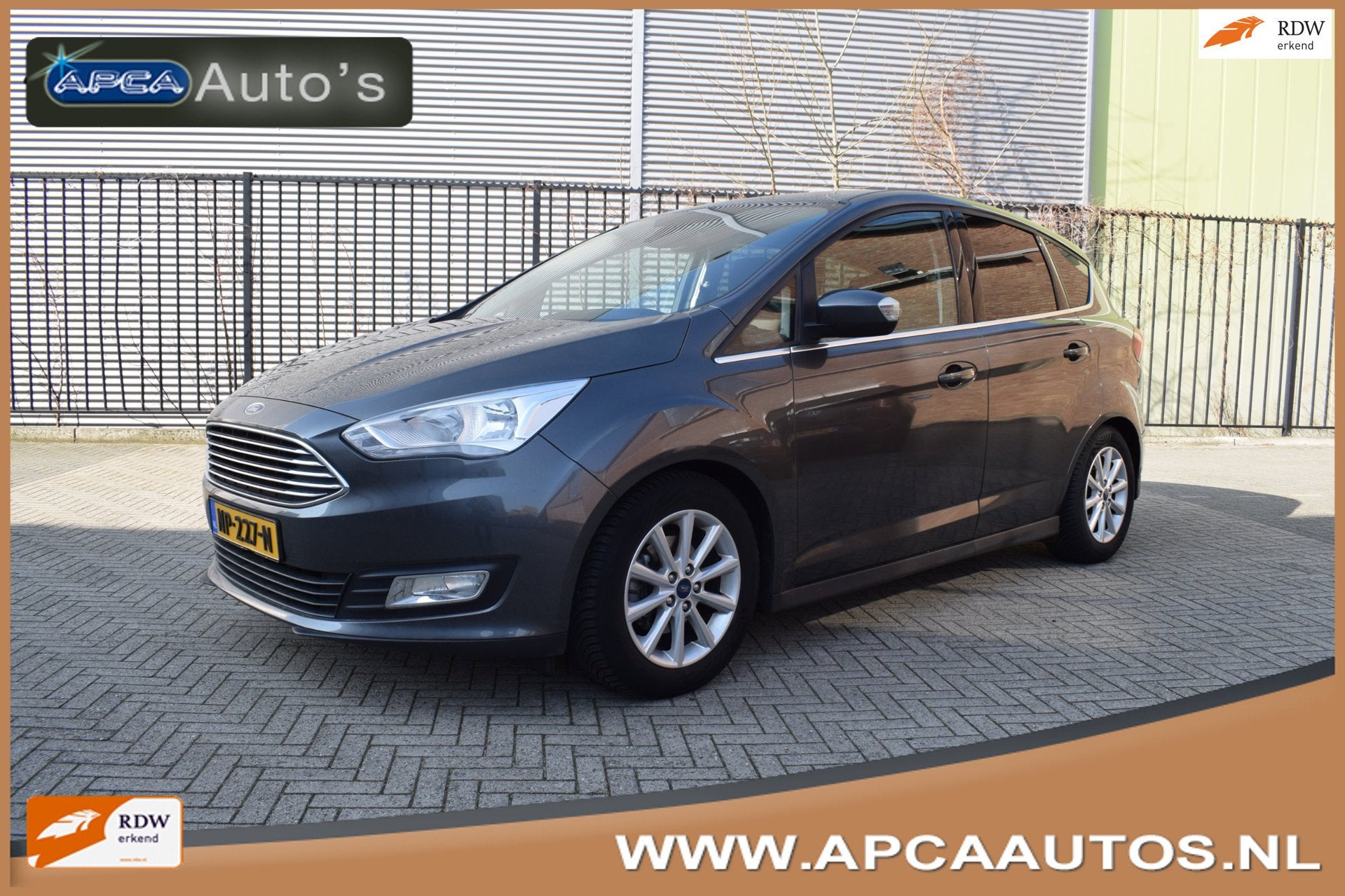 Ford C-Max 1.0 Titanium 6 mnd GARANTIE DealerOH Stoel verw S, Auto's, Voorwielaandrijving, Dealer onderhouden, 125 pk, Gebruikt