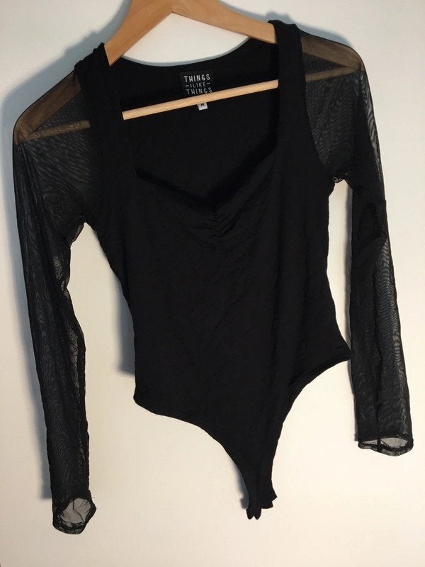 Things I Like, Things I Love. Body, Zwart, maat M, ZGAN, TILTIL, Verzenden, Zwart, Body of Korset