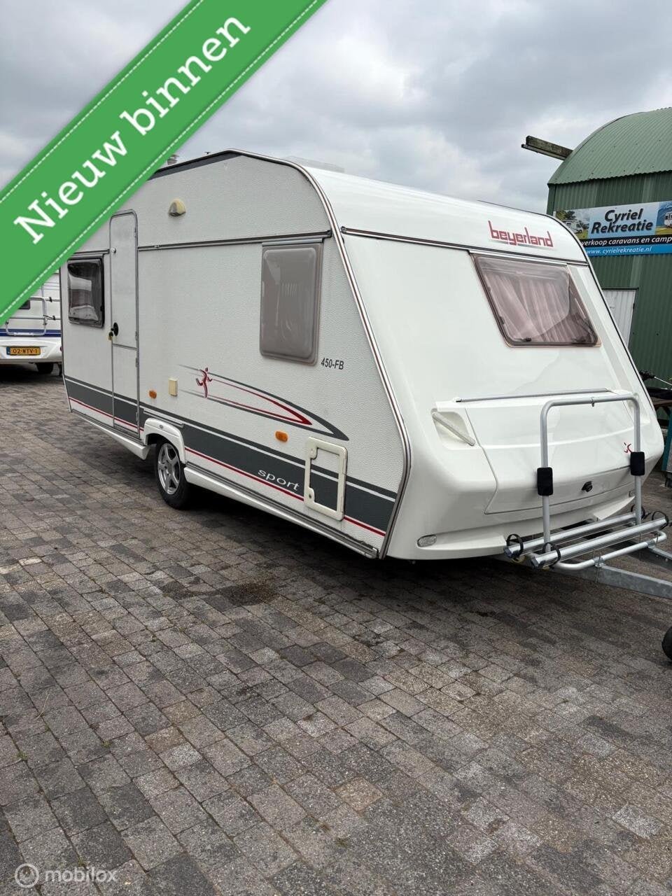 Beyerland Sprinter Sport 450 F | 2005 | Voortent, Caravans en Kamperen, Aart kok adventure bv, Info@aartkok.n, Bedrijf, 750 - 1000 kg