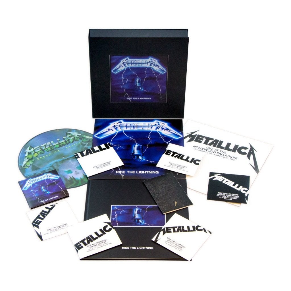 Vinyl 4LP+6Cd+Dvd Box Set Metallica Ride The Lightning NIEUW, Boxset, Overige formaten, Ophalen of Verzenden, Inclusief poster