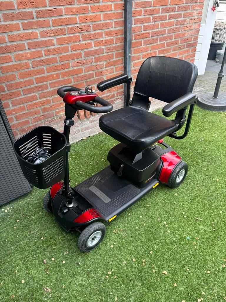Pride Gogo opvouwbare scootmobiel nieuwe accu garantie!🤩, Ophalen, 10 km/u of minder, Pride, 16 t/m 25 km