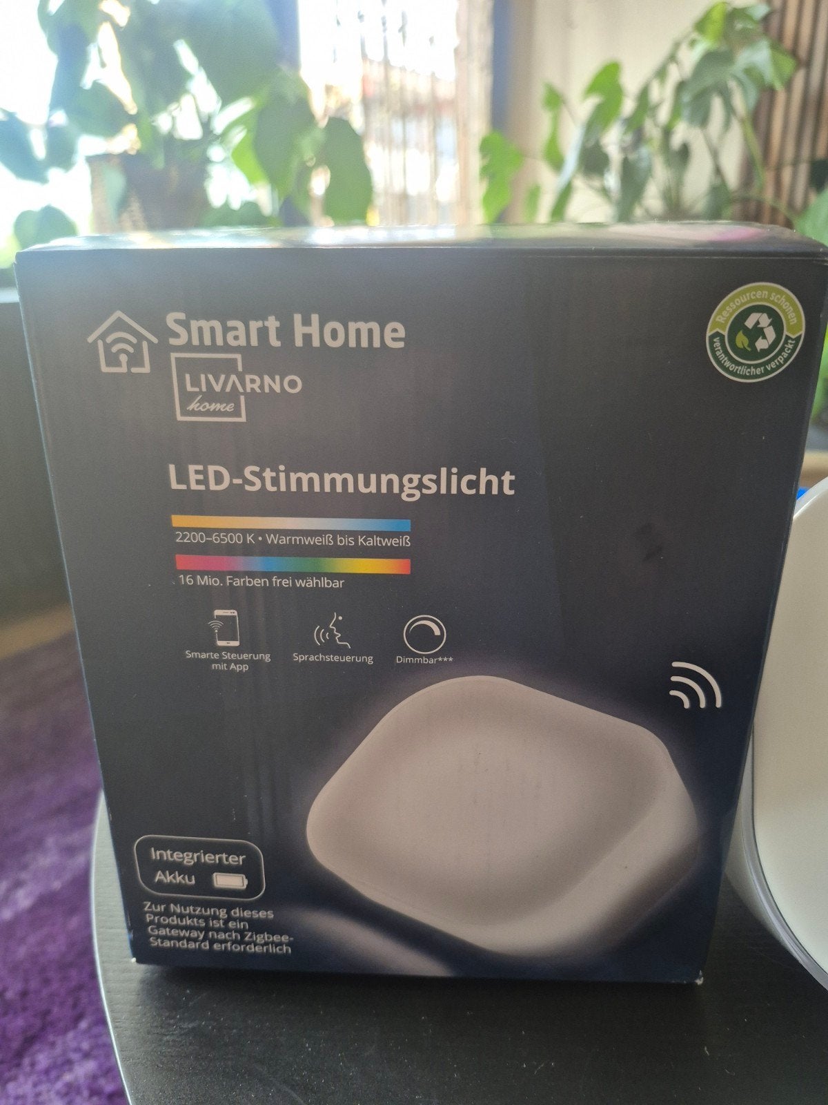LIVARNO home Smart Home LED-Stemminglicht - Nieuw, Overige merken, Meerkleurig, Ophalen of Verzenden, Dimbaar